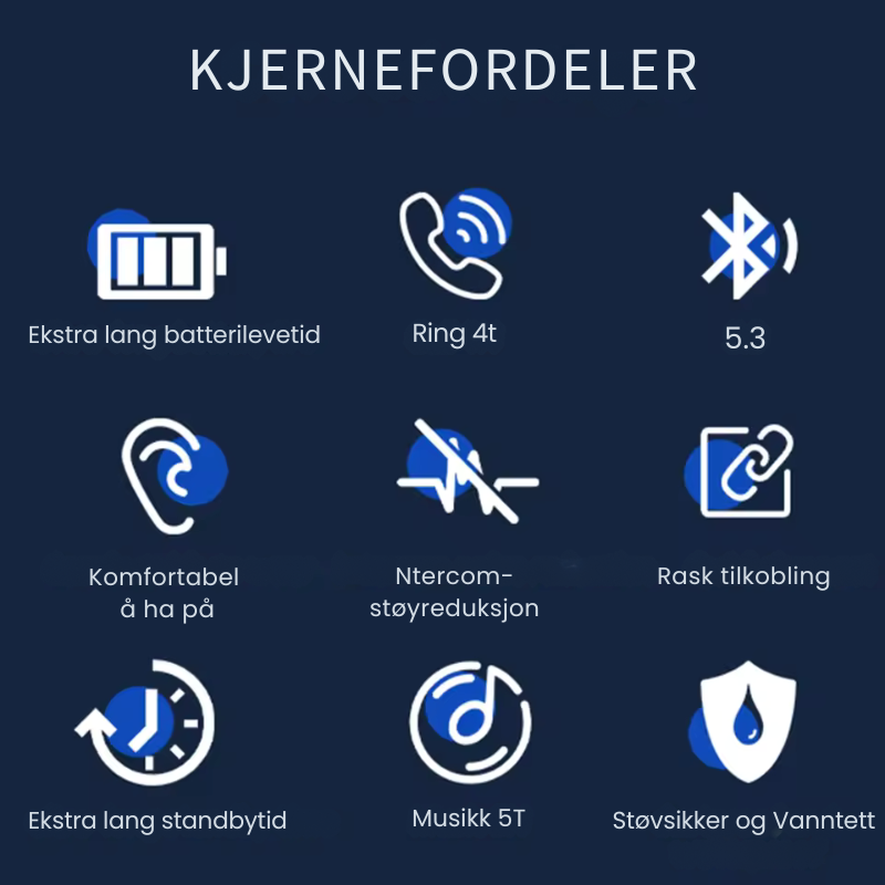 Pixer-oversettelse Øretelefon Trådløs bluetooth