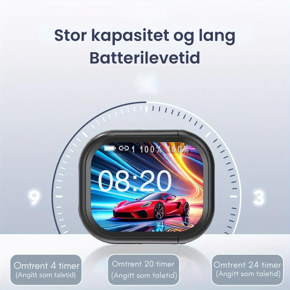 AI-oversettende trådløse ørepropper med støyreduksjon