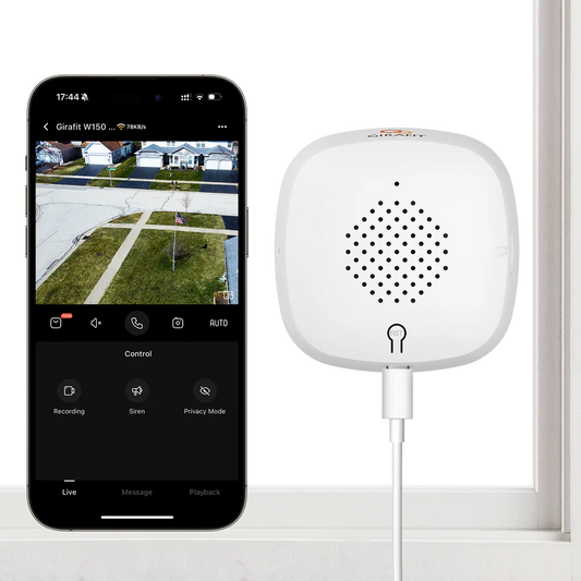 Pixer™3MP 2K vinduskamera – To-bånds WiFi innendørs sikkerhet