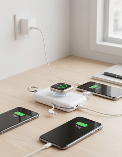 Bærbar nøkkellader-powerbank