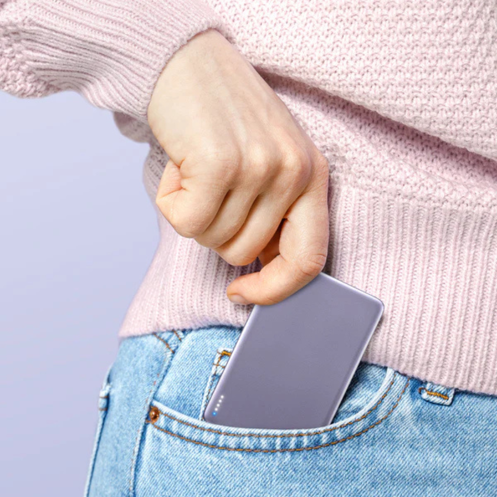 Bærbar MagSafe powerbank med trådløs lading