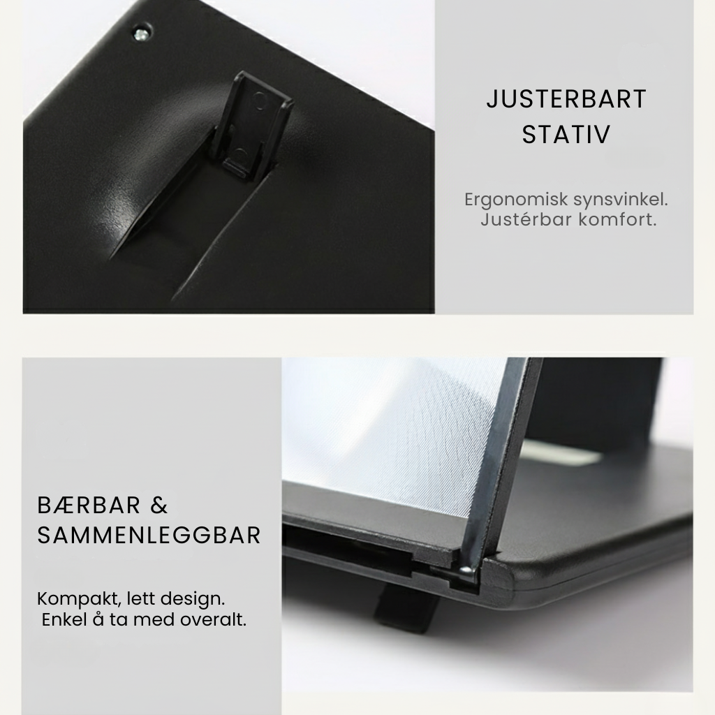 UltraView™ HD mobilskjermforstørrer