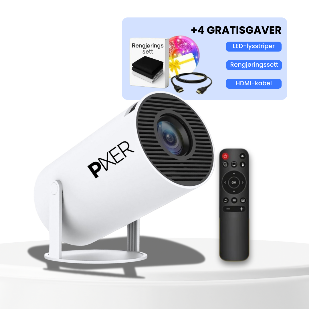 Pixer™ Bærbar Miniprojektor